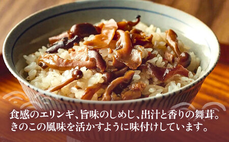 【全12回定期便】鶏きのこ飯の素 セット 170g×3袋 [VBA034]ご飯の素 鶏飯 きのこ飯 とりめし