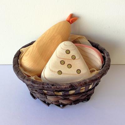 ふるさと納税 三次市 森のminiべんとうA　(国産材使用)