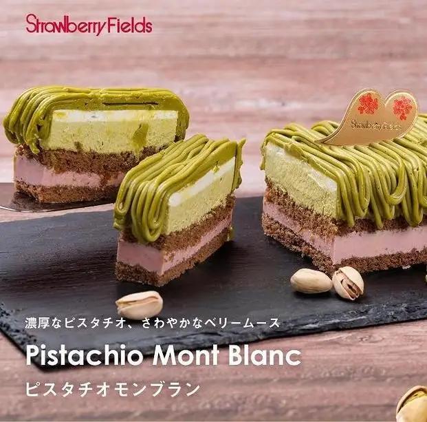 【福岡市】極ピスタチオモンブランケーキ 390g 1個 ストロベリーフィールズ | 菓子 おかし 食品 人気 おすすめ 送料無料