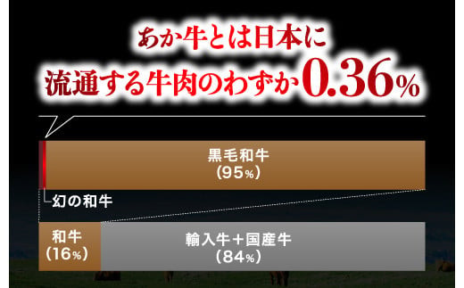 【3ヶ月定期便】熊本県産 あか牛 モモステーキ 500g(250g×2パック) 計1.5kg