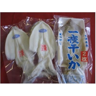 ふるさと納税 佐渡市 【先行予約】天日干し 一夜干しいかのセット(アオリイカ&amp;スルメイカ)