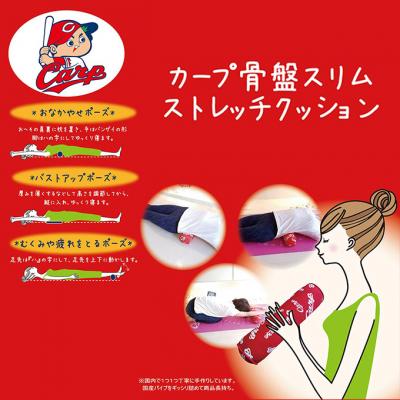 ふるさと納税 安芸高田市 カープ公認 骨盤スリムストレッチクッション 猫背 巻き肩 肩甲骨 [No5895-0823] |  | 02