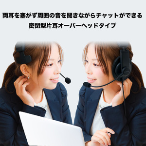 密閉型片耳ヘッドセット SOUND WARRIOR SW-TR1 イヤホン マイク ヘッドホン 周辺機器 オーディオ周辺機器 PC テレワーク 在宅ワーク リモート 城下工業 信州 長野　【 上田市 