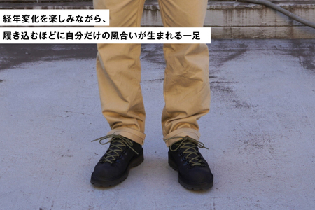 DANNER 紳士靴 マウントリッヂ ロー BLACK【24.5cm】