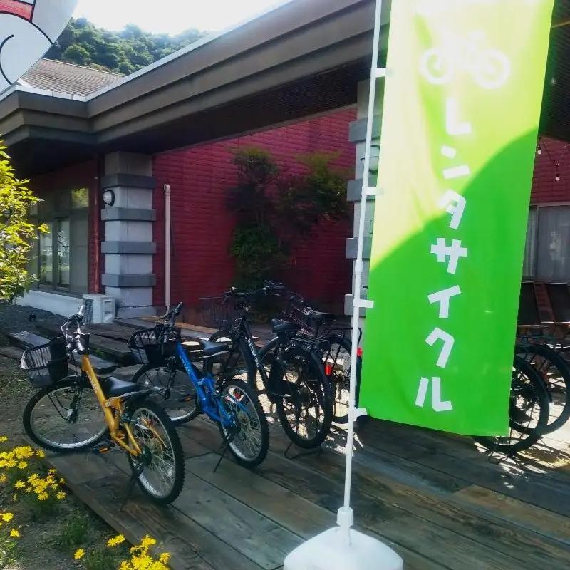 ゆたか海の駅とびしま館 宿泊券 1泊2食付き 二人一室 レンタサイクル付プラン(2名様) ku164-006-r