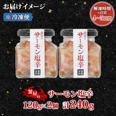 ふるさと納税 弟子屈町 サーモン塩辛 120g瓶×2個 ご飯のおとも 海鮮 北海道 弟子屈町 3112 |  | 03