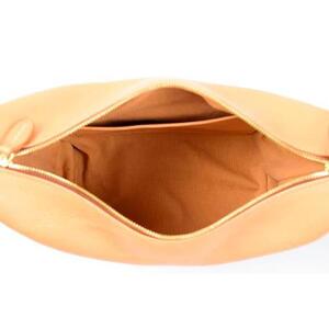 【minca】】栃木レザーのショルダーバッグ02M 斜めがけ コンパクトサイズ/Shoulder bag 02M/タン(生成)　533【かばん ファッション 人気 おすすめ 】