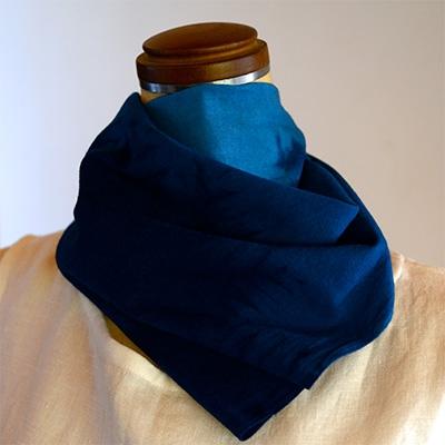 ふるさと納税 天理市 藍染め手ぬぐい　kofun |  | 01