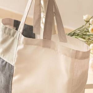 eterble patchwork Bag／エターブルパッチワーク バッグ サンド