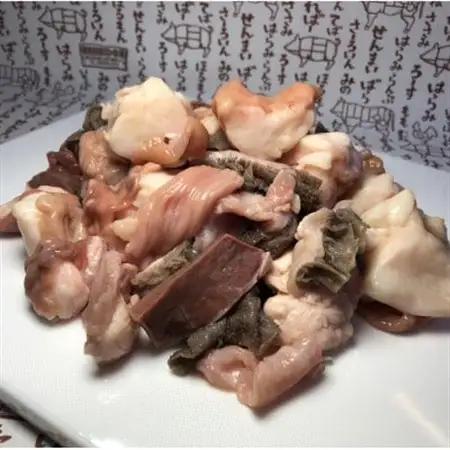 【岡山県産牛】やみつきになるおいしさ　ミックスホルモン　500g【配送不可地域：離島】【1385206】