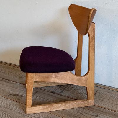 ふるさと納税 富田林市 Lager Chair(ラガーチェア)NC パープル ミディアムブラウンフレーム【SWOF】 |  | 02