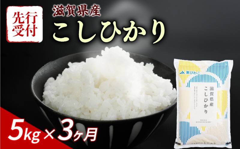 
                  【令和8年産】 先行予約 新米 こしひかり 5kg 3回定期便 令和8年産 定期便 米 精米 こめ コメ お米 ご飯 米 コシヒカリ 米定期便 3か月定期便 3ヶ月定期便 3回 3ヶ月 3か月 滋賀 彦根
                