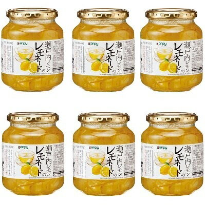 【ふるさと納税】瀬戸内レモンのレモネード600g　6本入り | ジャム ふるさと 兵庫県 丹波篠山市 朝食に カンピー