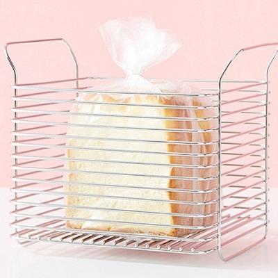ふるさと納税 三条市 [ハナウタ] おしゃれなステンレス製キッチン用品 キッチンバスケットL シルバー【012P007】