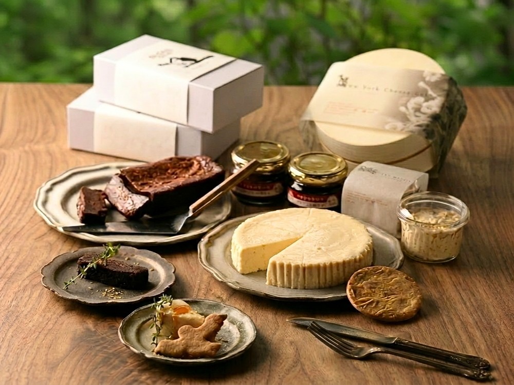 
                  プレミアムニューヨークチーズケーキ＋ガトーショコラ＋食べるオリーブオイル＋はちみつバター 人気セット 兵庫県丹波市
                