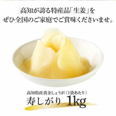 ふるさと納税 芸西村 国産黄金しょうが寿しがり　1kg×2袋【SNS015】 |  | 01