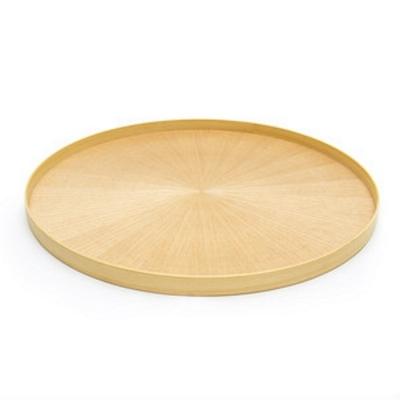 ふるさと納税 徳島市 Round RaysTray L　ホワイトアッシュ〜White Ash〜【DR014】