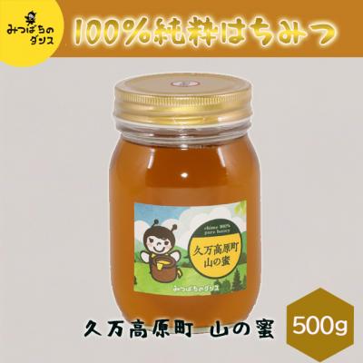ふるさと納税 久万高原町 みつばちのダンス「久万高原町　山の蜜(500g)」