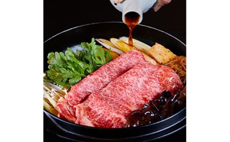 米沢牛すき焼き用400g(すき焼きタレ180ml付）【冷凍】 F2Y-3562