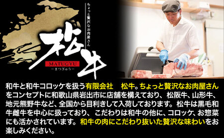 ハンバーグ 肉 黒毛和牛 ハンバーグ 天空和牛ハンバーグ 約800g (約100g×8個)《30日以内に出荷予定(土日祝除く)》有限会社松牛 和歌山県 紀の川市 熊野牛 紀の川天空和牛 惣菜 
