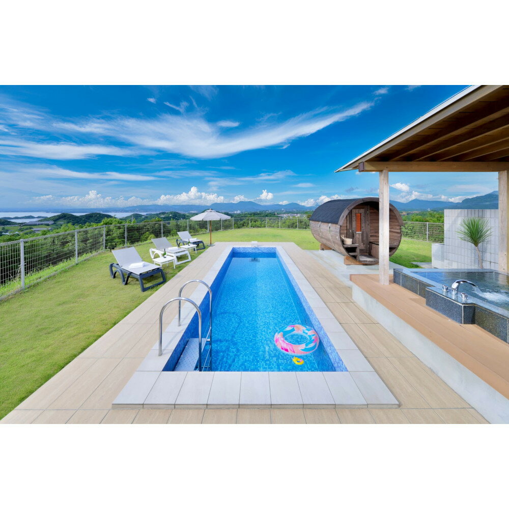 【ふるさと納税】【クリスタルヴィラ白浜】プライベートプール付きロイヤルスイートヴィラ(ペア宿泊券) | 旅行 宿泊利用券 宿泊 チケット 人気 おすすめ