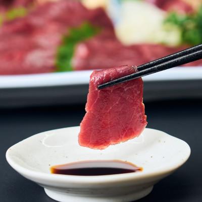 ふるさと納税 御船町 菅乃屋馬刺しモモスライス40g×5P(御船町)