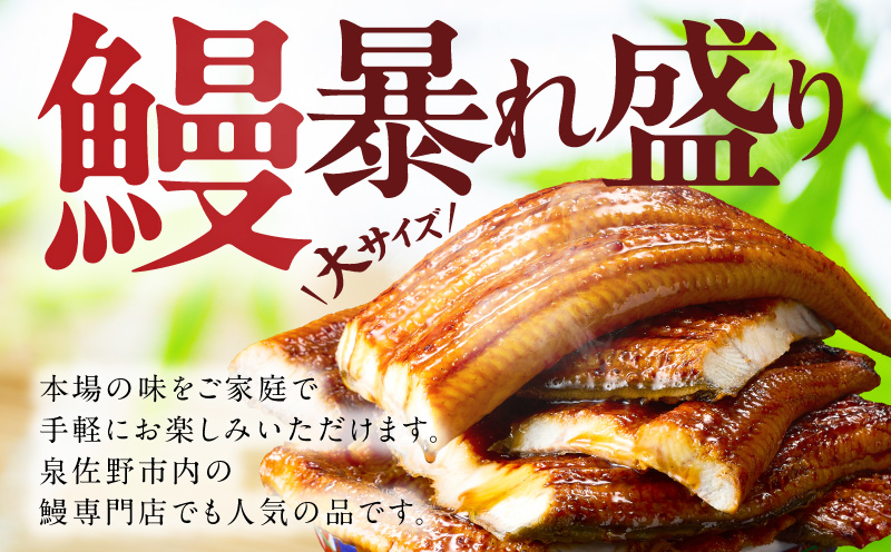 うなぎ 蒲焼き 暴れ盛り 合計 600g【鰻 真空パック 簡単調理 訳あり サイズ不揃い 人気 惣菜 うな重 うな丼 ひつまぶし にも】 G3615