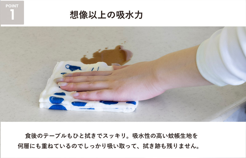 【スピード発送】まごころ台ふきん 真しかく 6枚セット グレーいろ【布巾 泉州タオル 吸水 ふきん 速乾 普段使い シンプル 日用品 家族 たおる】 G3936_イメージ2