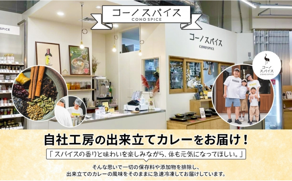 コーノスパイス スパイスカレー3種セット チキンカレー エビカレー ベジタブルカレー 各200gパック 小麦粉不使用 グルテンフリー CONO SPICE コーノコーラ 愛知県 名古屋市