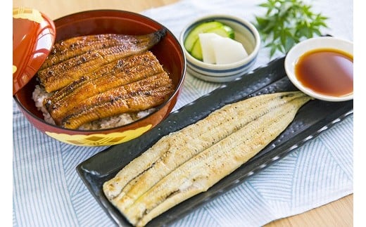 国産うなぎ白・蒲セット