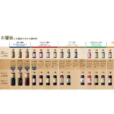 ふるさと納税 安芸高田市 大前醤油おまかせ 200ml×6本セット 調味料 醤油 詰め合わせ [No5895-0747] |  | 02