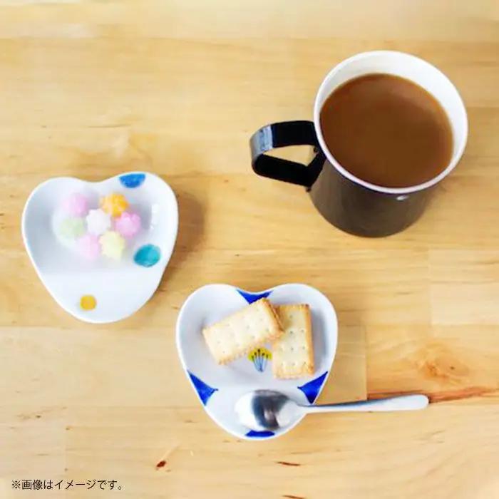 【波佐見焼】【かわいい♪小皿 箸置きに！】花まめ 箸置き 4点セット 食器 皿 【松幸陶芸】 [HB01] 波佐見焼
