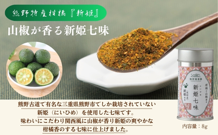 熊野香茶＆七味セット（ハーブティー3種、新姫七味、ハバネロ七味）