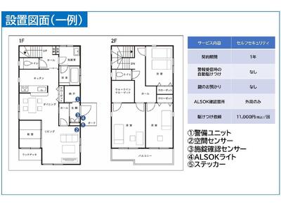 HOME ALSOK Connect セルフセキュリティプラン　12ヶ月間【防犯 見回り 盗難 火災 安心 広島県 福山市】