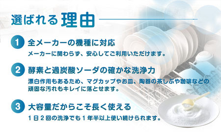 [生活応援] 食洗機用洗剤 500g×8個 セット 粉末 自動食器洗剤 日用品