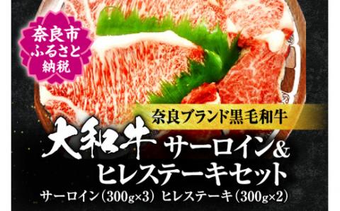 T-40 大和牛サーロイン300g×3枚・大和牛ヘレ300g×2枚【年末年始12月26日ー1月7日の着日指定不可】