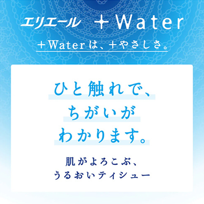 エリエール +Water 180W5箱×10セット 合計50箱 日用品 消耗品 生