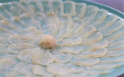 研究を繰り返して実現した「適度な歯ごたえを残しながらも一番旨味を感じられるふぐ刺し」