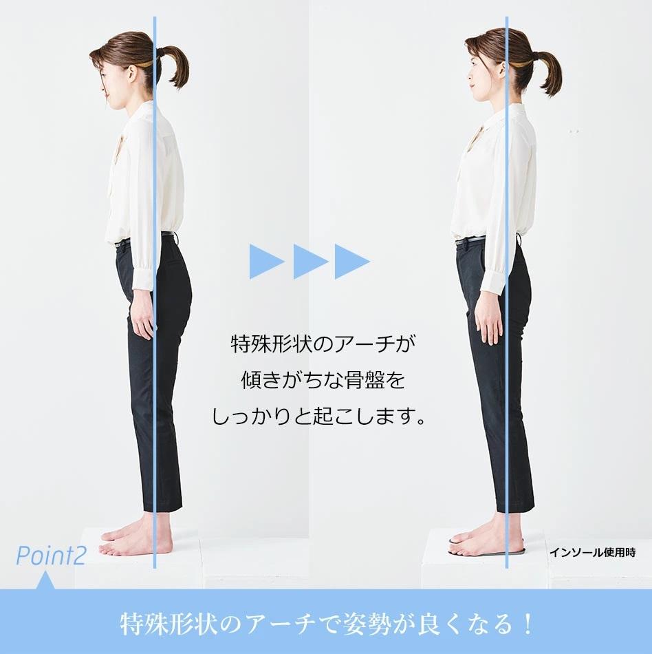 美脚に導く骨盤ケアシューズyui エナメルブラック(サイズ24.0cm)  DG003VC06_イメージ5