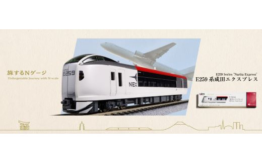 D017-26 鉄道模型【Nゲージ】旅するNゲージ　成田エクスプレス