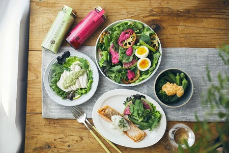 酵素ドレッシング6本食べ比べセット(プレーン・人参・紫キャベツ・生姜・バジル・ビーツ)_OS264-0008