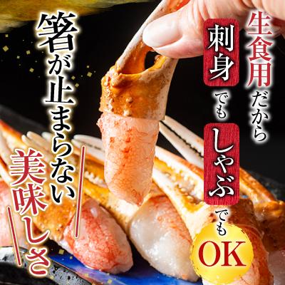 ふるさと納税 根室市 生食用本ズワイガニ爪ポーション500g A-11222 |  | 01