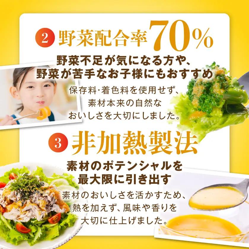 肉や野菜に!生きる野菜ドレッシングソース 500ml×1本≪みやこんじょ特急便≫ 〔AO-E4-001-1-Q〕 