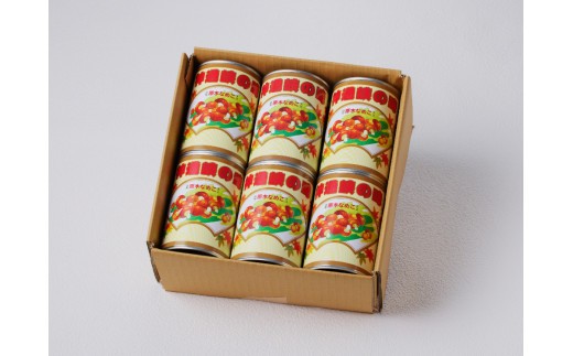 大江町柳川産 原木なめこ水煮200g×6缶(固形量）