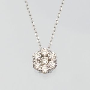 PT900/PT850 0.30ct ダイヤモンド ペンダントネックレス　HH-019716 SWBT004-PT