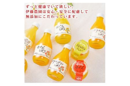伊藤農園  5種みかんピュアジュースセット(B11-4)
