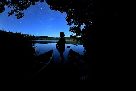 夜の星空カヌー体験 チケット1枚1名様