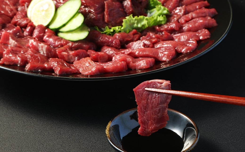 【 フジチク ふじ馬刺し 】馬刺し 上赤身 計約800g