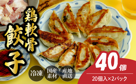 餃子 鶏軟骨餃子 40個 | ぎょうざ 冷凍 北本フーズ