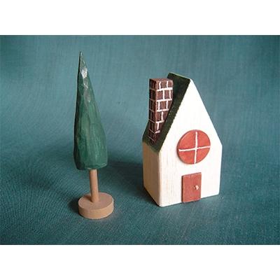 ふるさと納税 川崎町 ミニハウス(塗装済み)